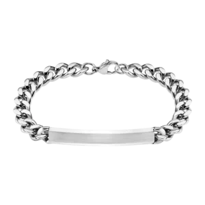 Pulsera Hombre Lotus Style LS1936-2/1 Barbada Con Chapa