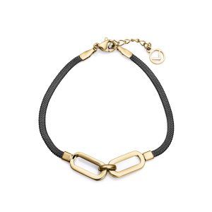 Pulsera Viceroy de Mujer 75371P01010 Ip negro/dorado